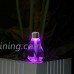 Air Humidifier LED Night Light USB Portable Ultrasonic Humidifier Diffuser-Fristee 400ml With 7 LEDs Lights Colors-Silver - B01N2JI6EI